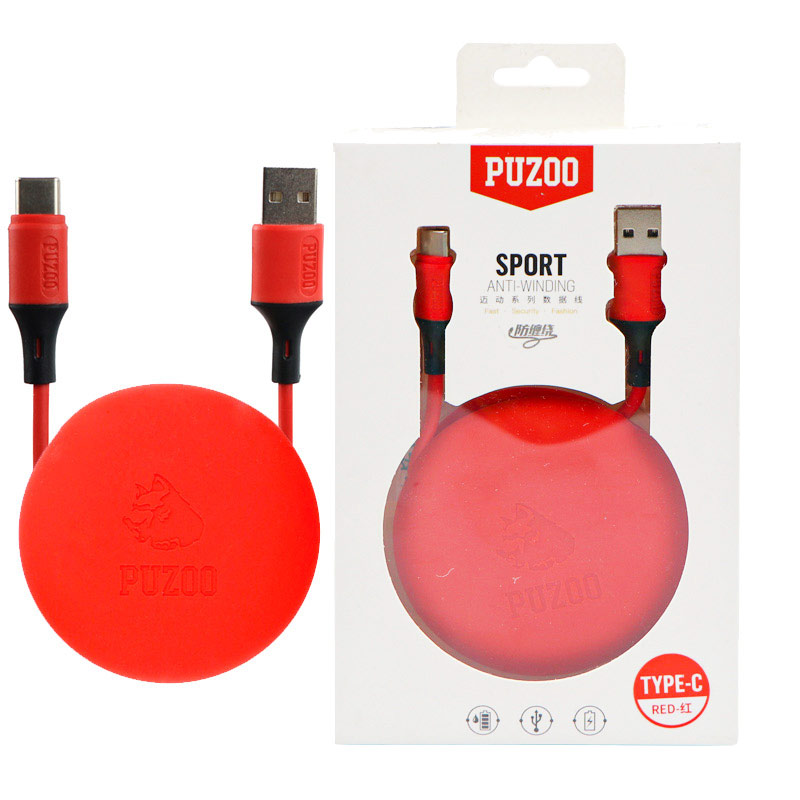 کابل تایپ سی Puzoo P-34 Sport Series 1m