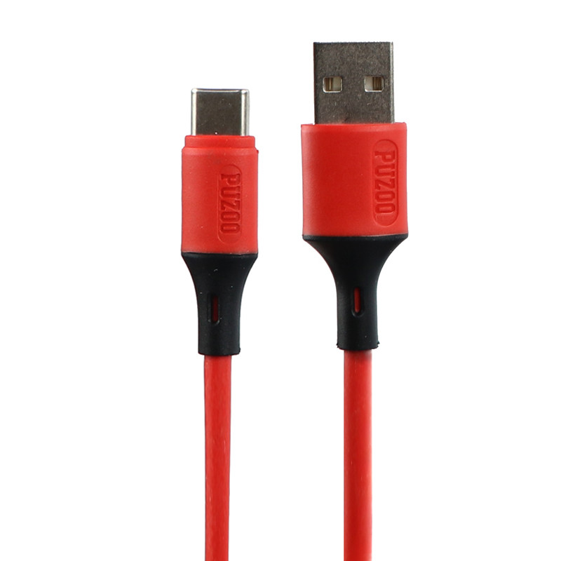 کابل تایپ سی Puzoo Sport Anti Winding Series 1m
