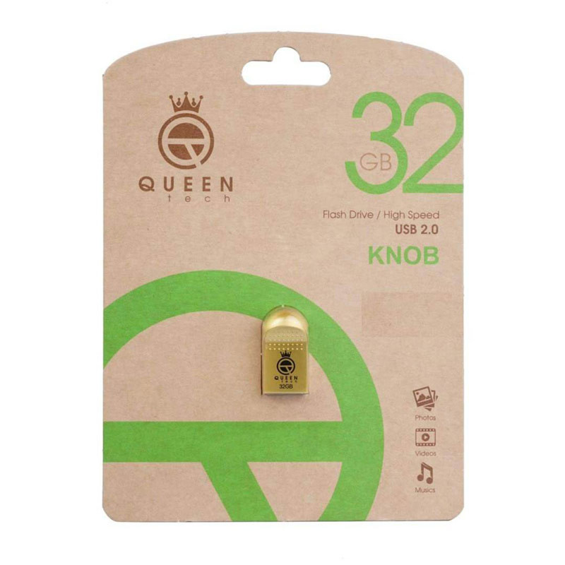 فلش 32 گیگ کوئین تک QUEEN TECH Knob