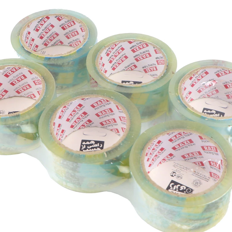 چسب پهن شیشه ای Razi First Class Super Crystal 5cm