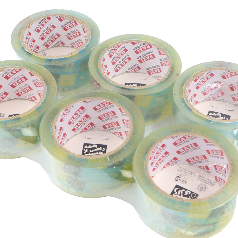 چسب پهن شیشه ای Razi First Class Super Crystal 5cm