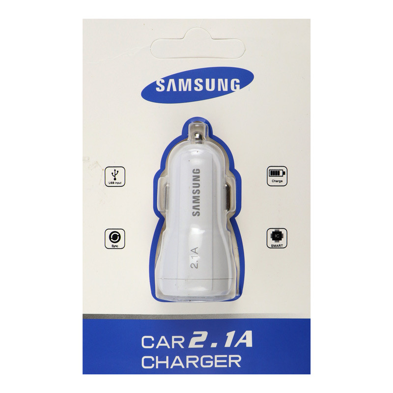 شارژر فندکی Samsung 2.1A پکدار