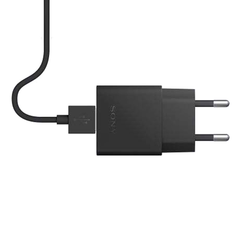 شارژر دیواری فست شارژ Sony 2A QC2 + کابل میکرو یو اس بی