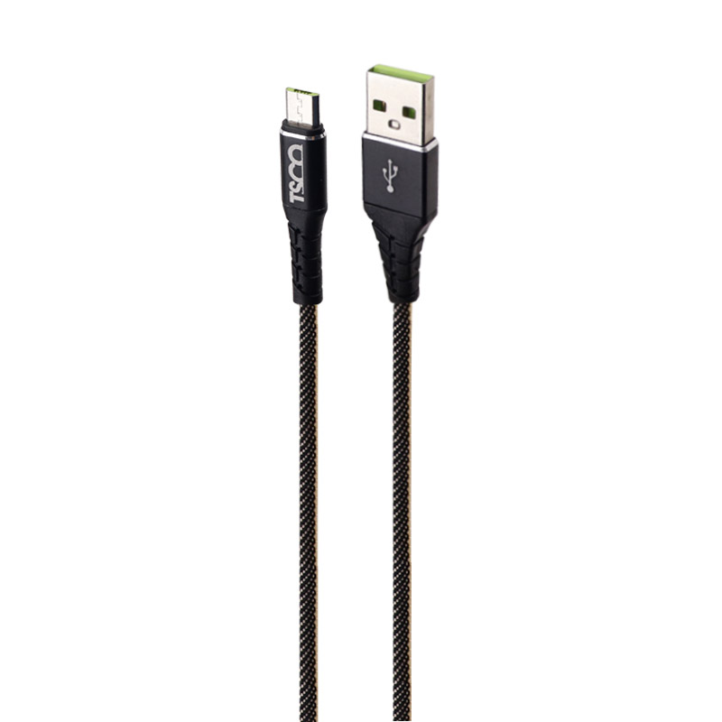 شارژر فندکی فست شارژ TSCO TCG 29N 3.1A 15.5W + کابل میکرو یو اس بی