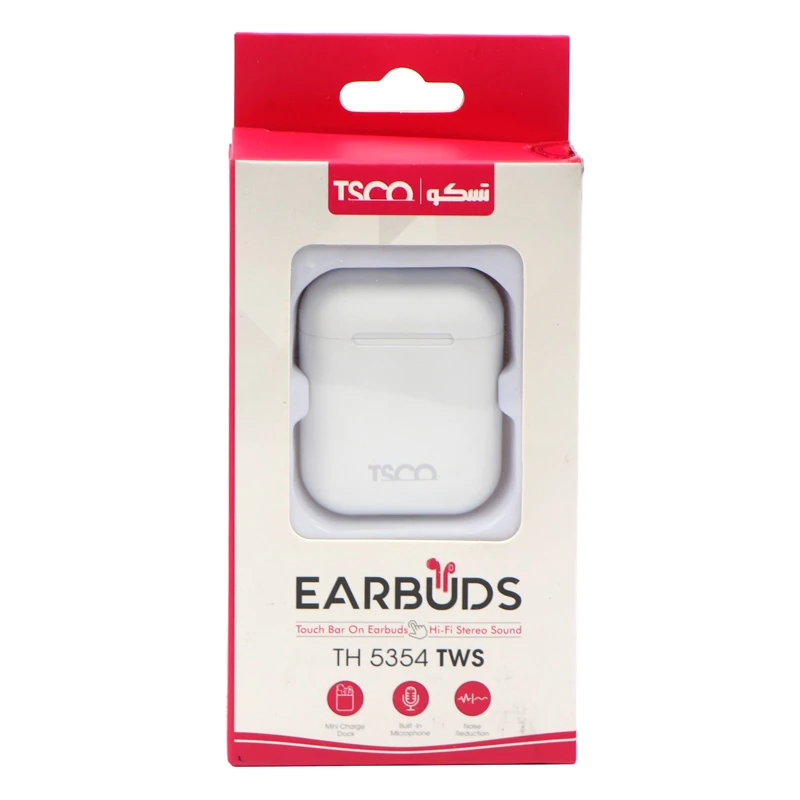 هدست بلوتوث دو گوشی TSCO Earbuds TH 5354