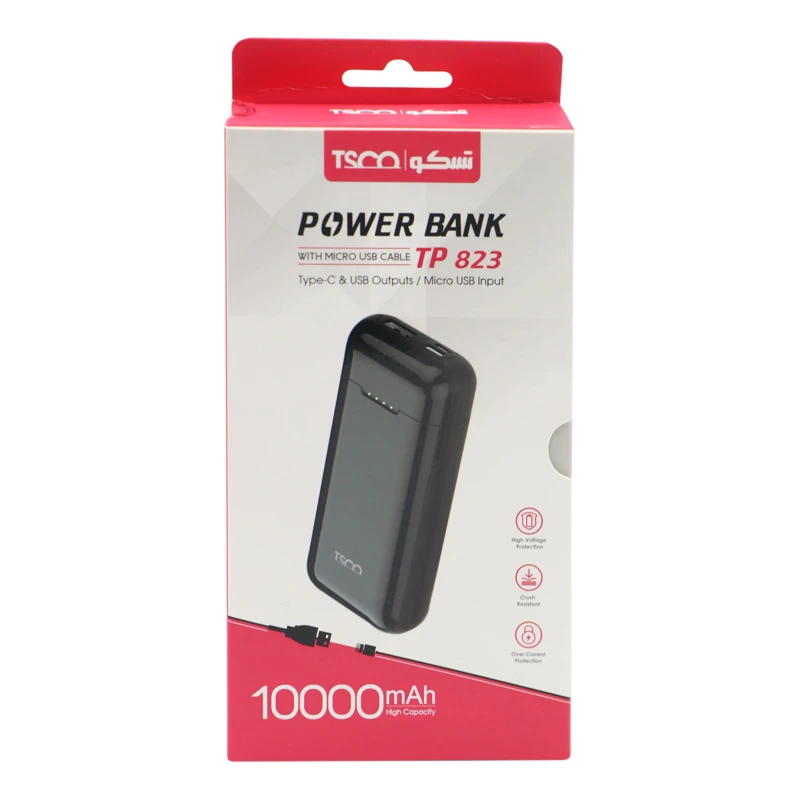 پاور بانک 10000 تسکو TSCO TP 823
