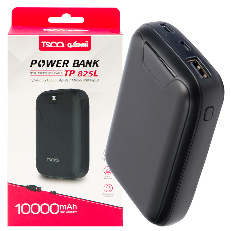پاور بانک 10000 تسکو TSCO TP 825L