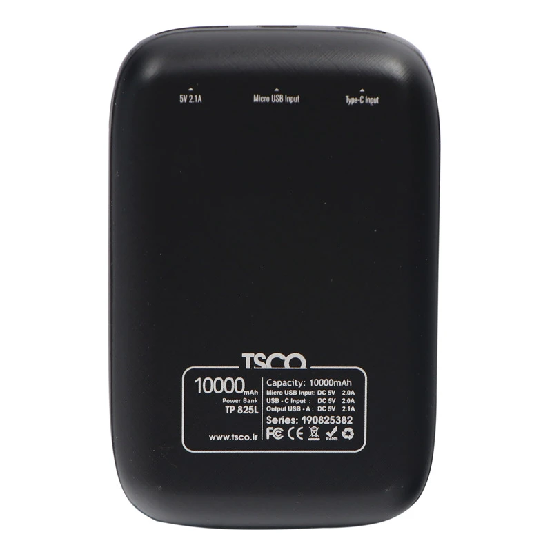 پاور بانک 10000 تسکو TSCO TP 825L