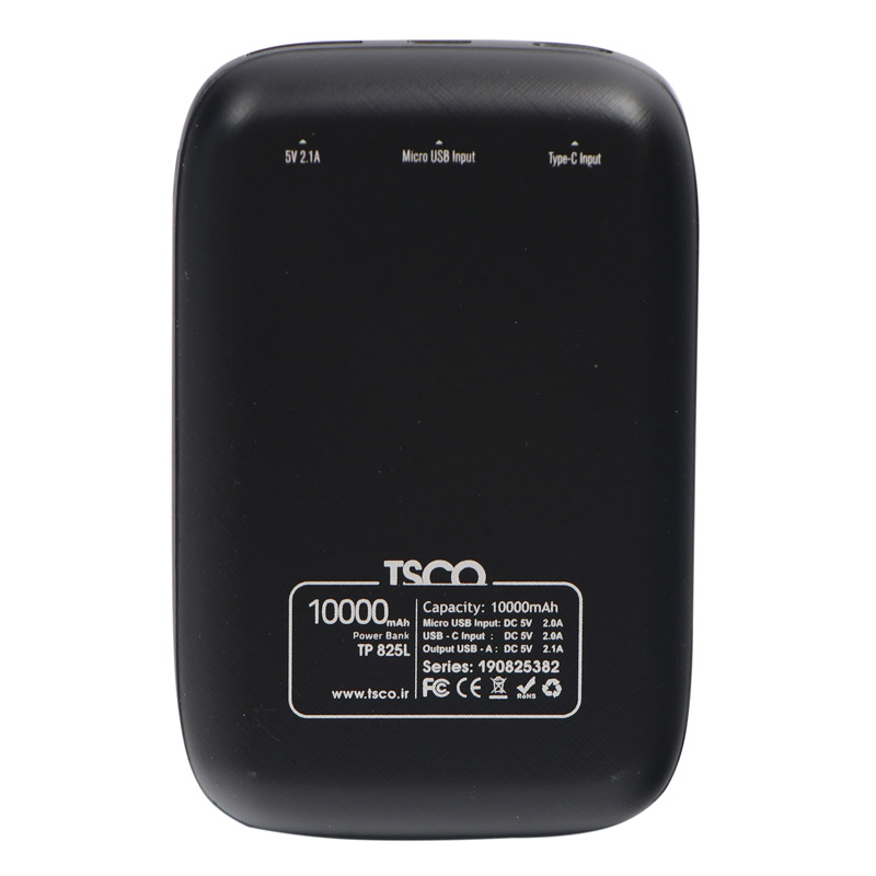 پاور بانک 10000 تسکو TSCO TP 825L