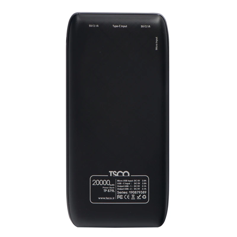 پاور بانک 20000 تسکو TSCO TP 879L