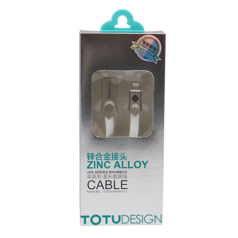 کابل آیفونی Totu Flat Zinc Alloy 1m