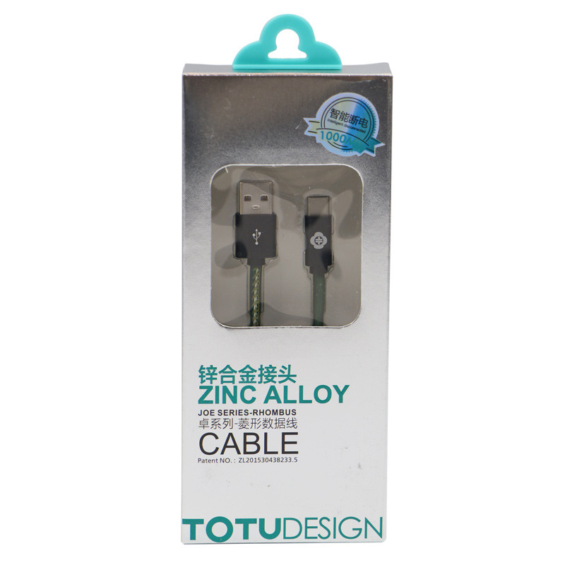 کابل حرارتی Totu Zinc Alloy Type-C 1m