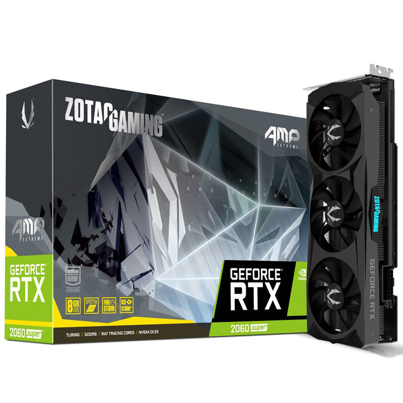 کارت گرافیک ZOTAC GeForce RTX2060 Super AMP Extreme 8G GDDR6 256Bit