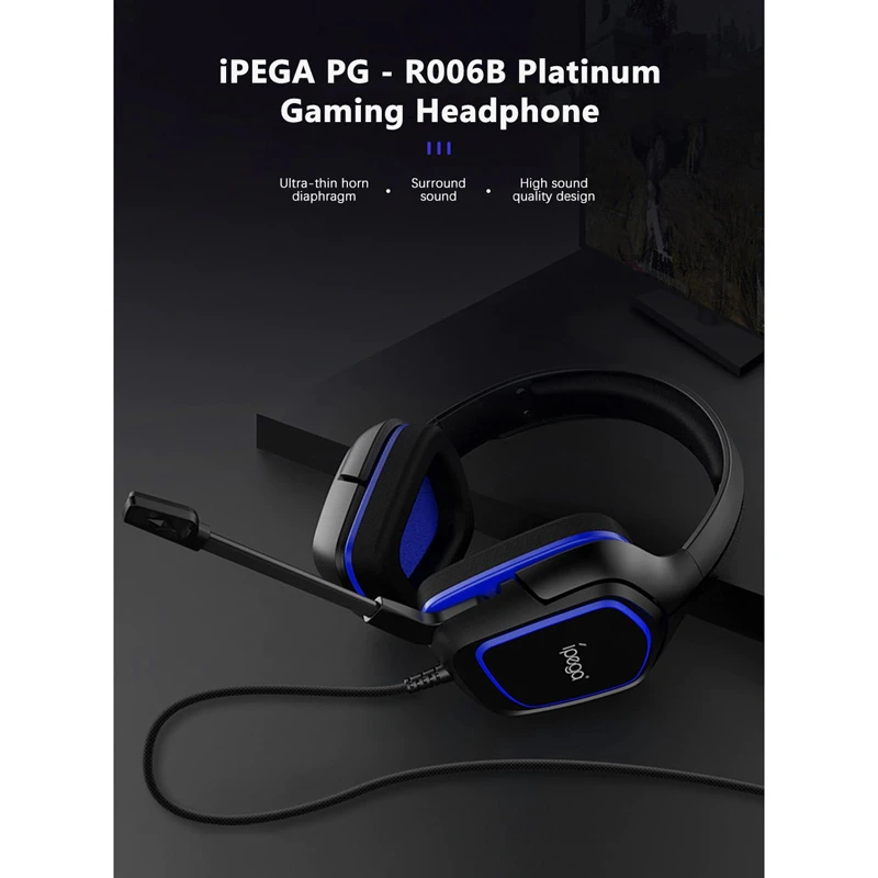 هدفون گیمینگ سیم دار iPega PG-R006B