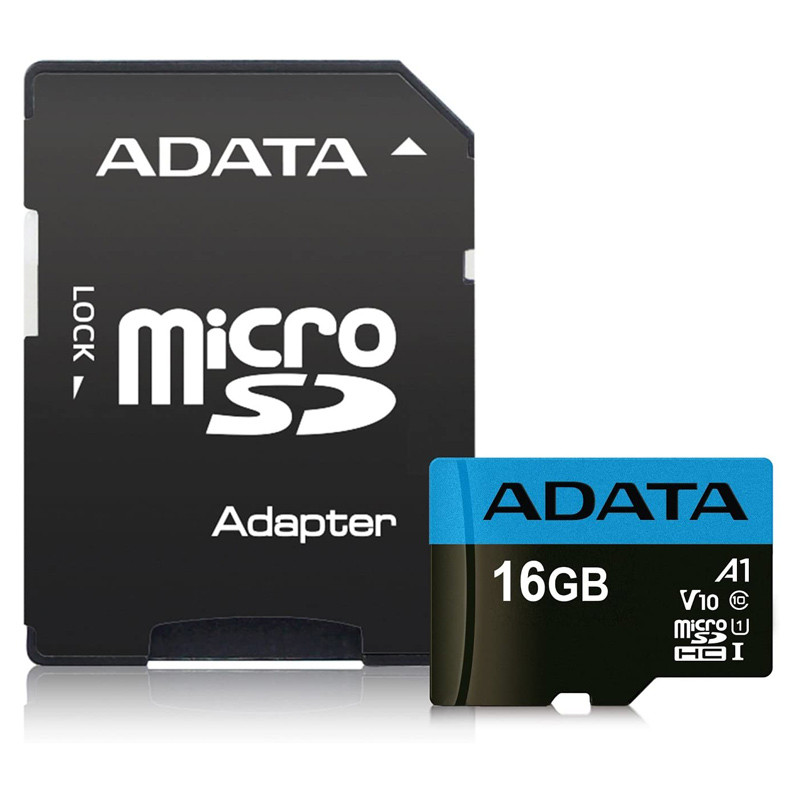 رم میکرو 16 گیگ ای دیتا Adata Premier V10 U1 A1 100MB/s + خشاب