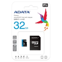 رم میکرو 32 گیگ ای دیتا ADATA Premier AP V10 U1 A1 100MB/s + خشاب