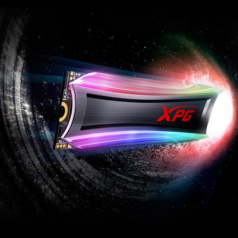 حافظه SSD ای دیتا ADATA XPG Spectrix S40G RGB 256GB M.2