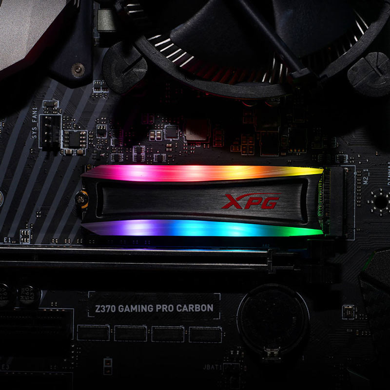 حافظه SSD ای دیتا ADATA XPG Spectrix S40G RGB 256GB M.2