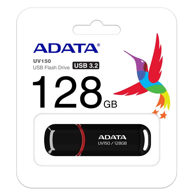 فلش ۱۲۸ گیگ ای دیتا ADATA DashDrive UV150 USB 3.2