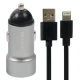 شارژر فندکی فست شارژ Arson 2.4A AN-X44 + کابل آیفونی
