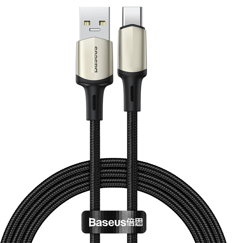 کابل فست شارژ Baseus Cafule Series VOOC 5A 1m Type-C