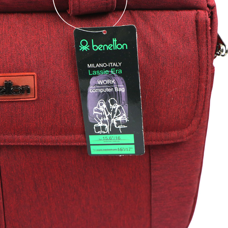 کیف لپ تاپ دوشی Benetton