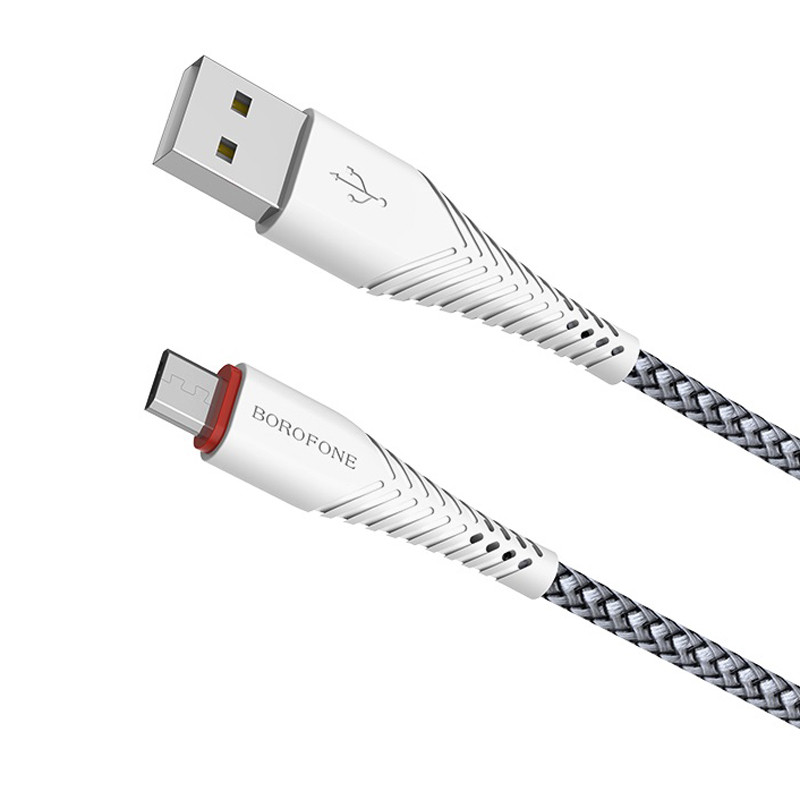 کابل میکرو یو اس بی Borofone BX25 1m (گارانتی 6 ماهه)