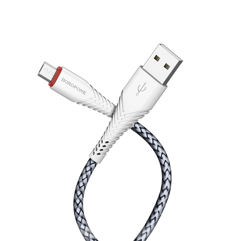 کابل میکرو یو اس بی Borofone BX25 1m (گارانتی 6 ماهه)