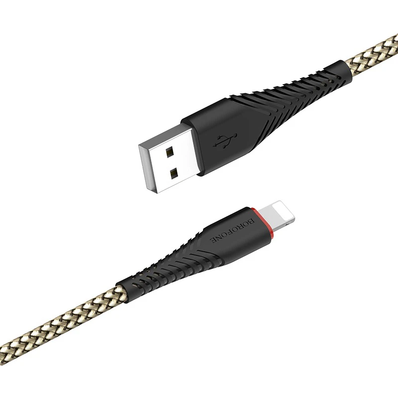 کابل آیفونی Borofone BX25 1m (گارانتی 6 ماهه)