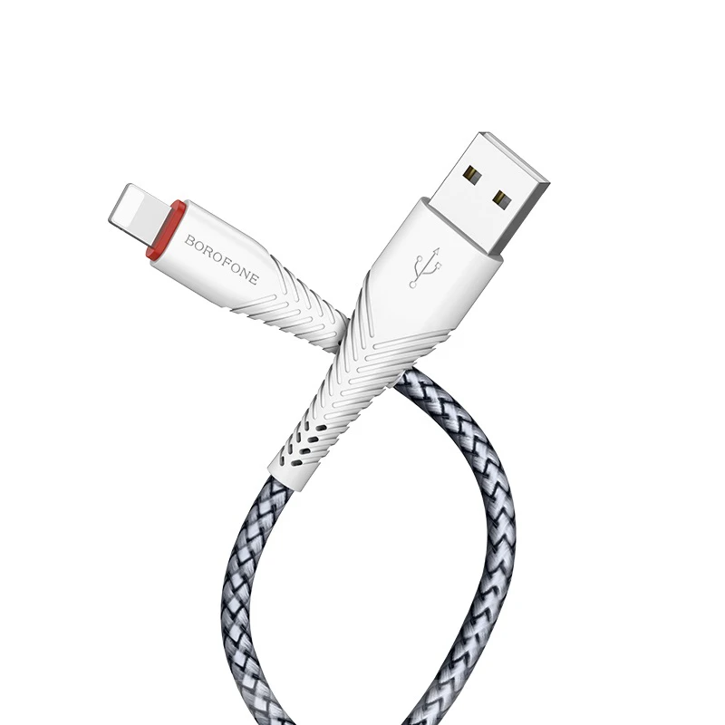 کابل آیفونی Borofone BX25 1m (گارانتی 6 ماهه)