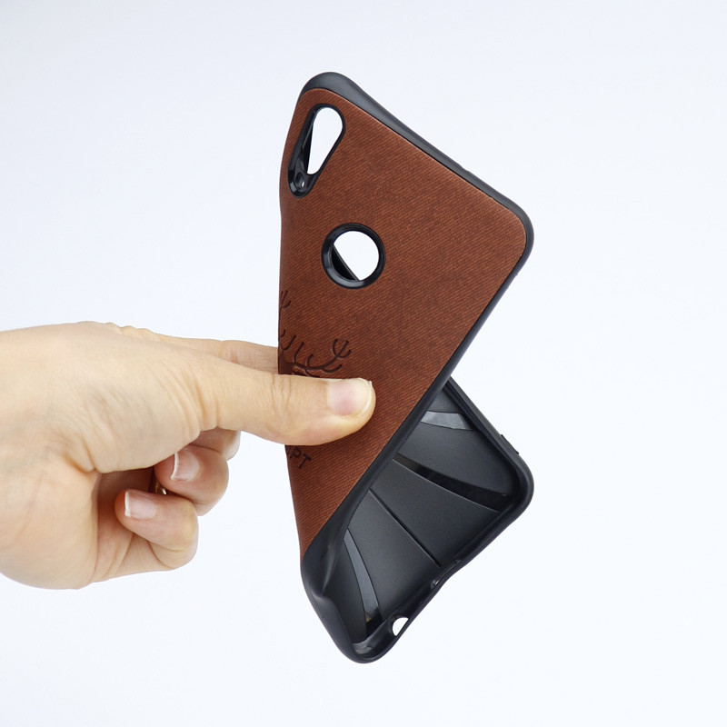 قاب چرمی طرح گوزن Huawei Honor 8X
