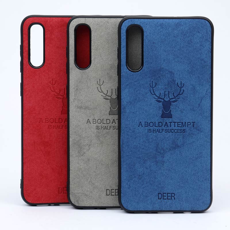 قاب چرمی طرح گوزن Samsung A30s/A50s