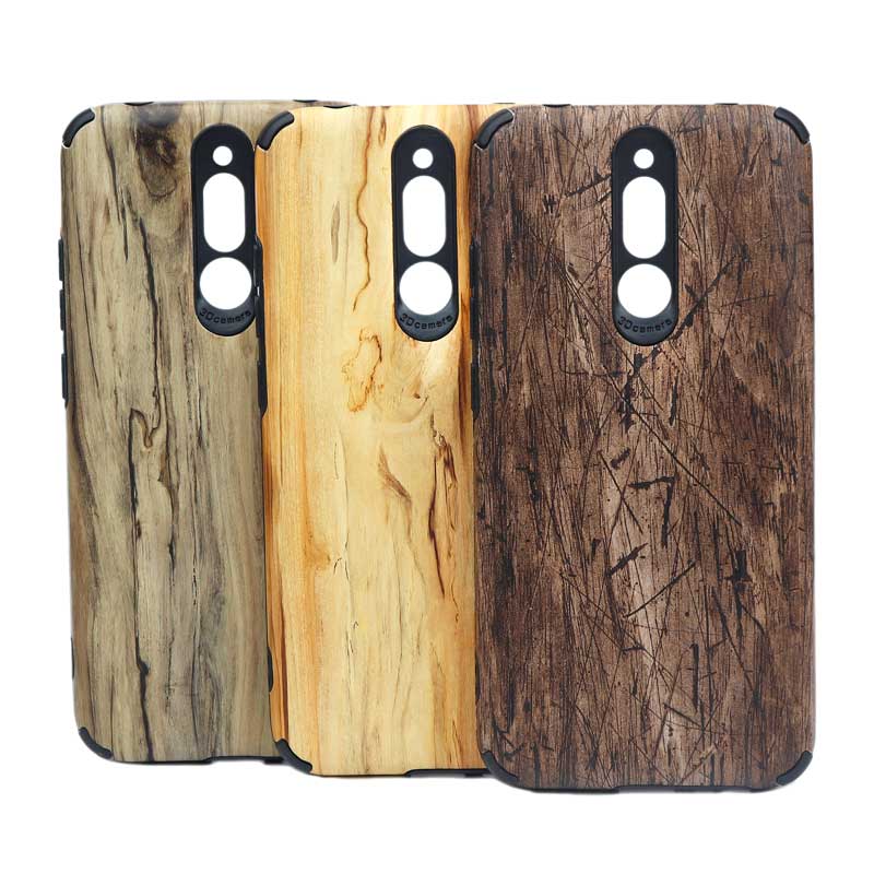 قاب طرح چوب Xiaomi Redmi 8