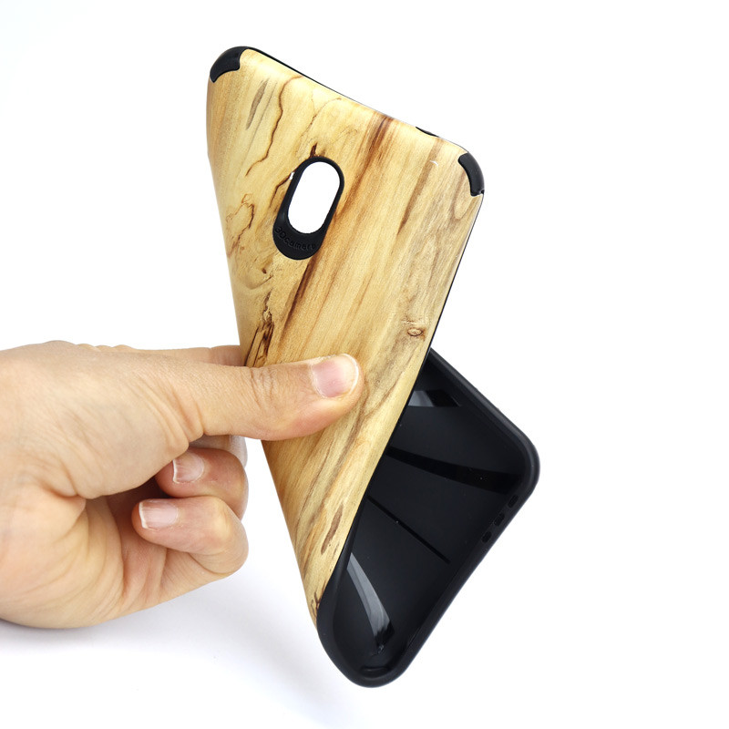 قاب طرح چوب Xiaomi Redmi 8A