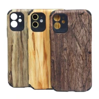 قاب طرح چوب iPhone 11