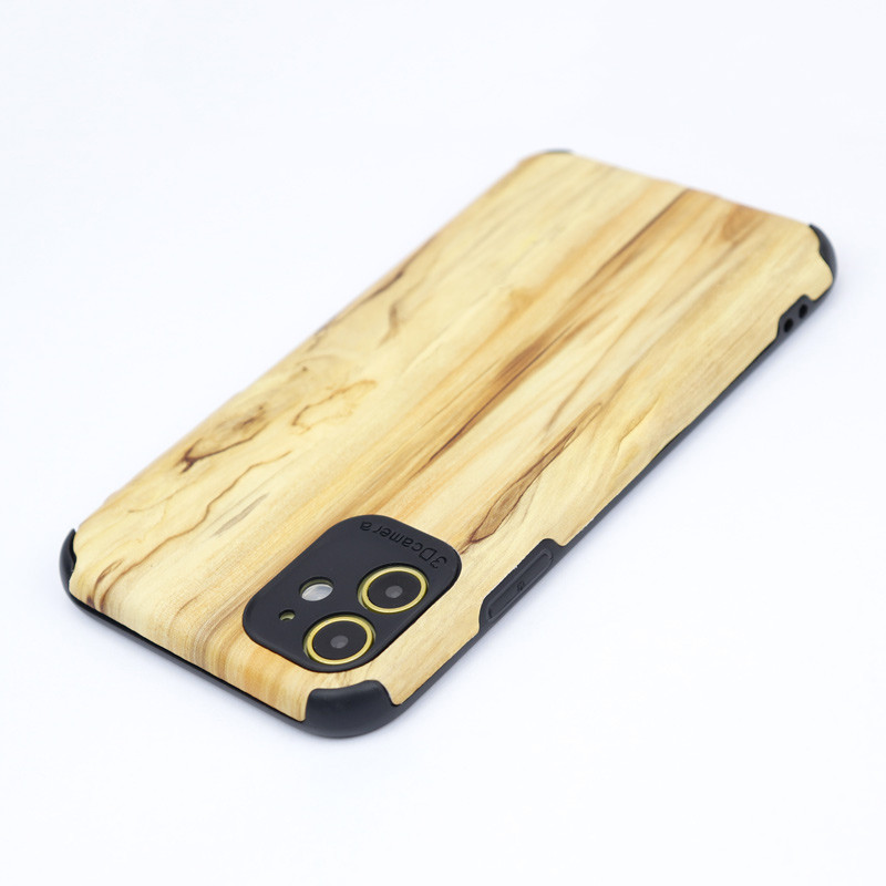 قاب طرح چوب iPhone 11