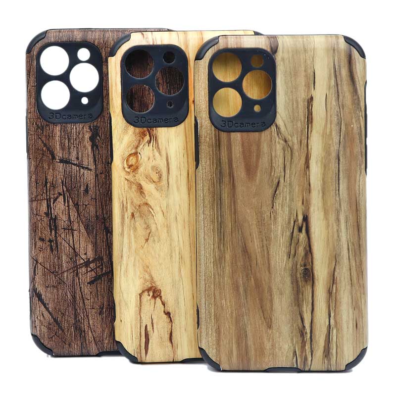 قاب طرح چوب iPhone 11 Pro Max