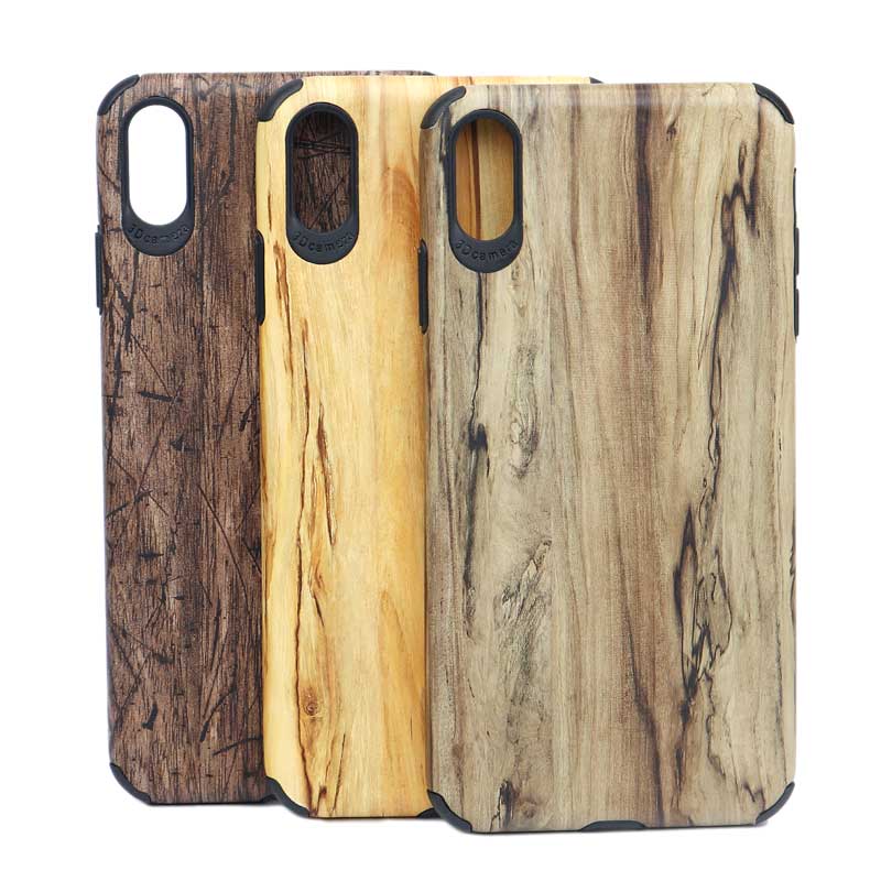 قاب آیفون iPhone XS Max طرح چوب