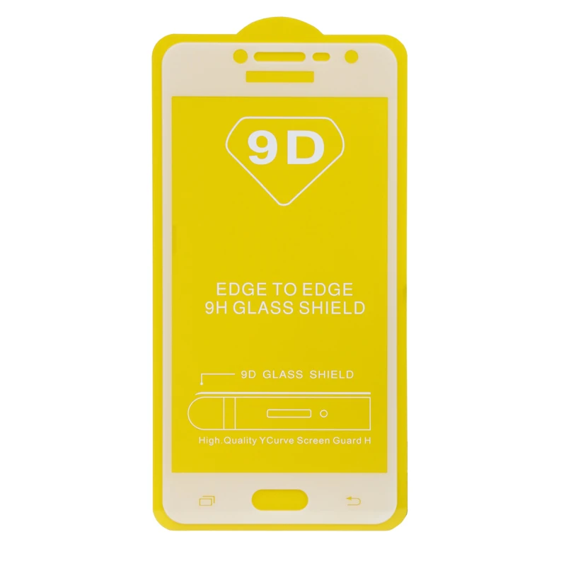 گلس فول چسب 9D سامسونگ Galaxy Grand Prime سفید