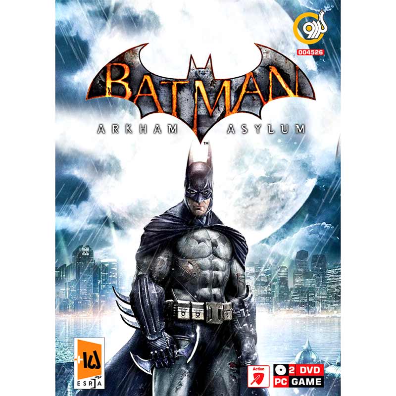 بازی Batman Arkham Asylum 2DVD گردو مناسب برای PC