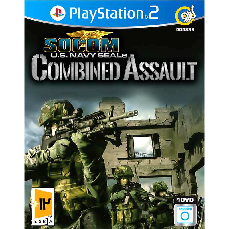 بازی U.S Navy Seals Combind Assault گردو مناسب برای PS2