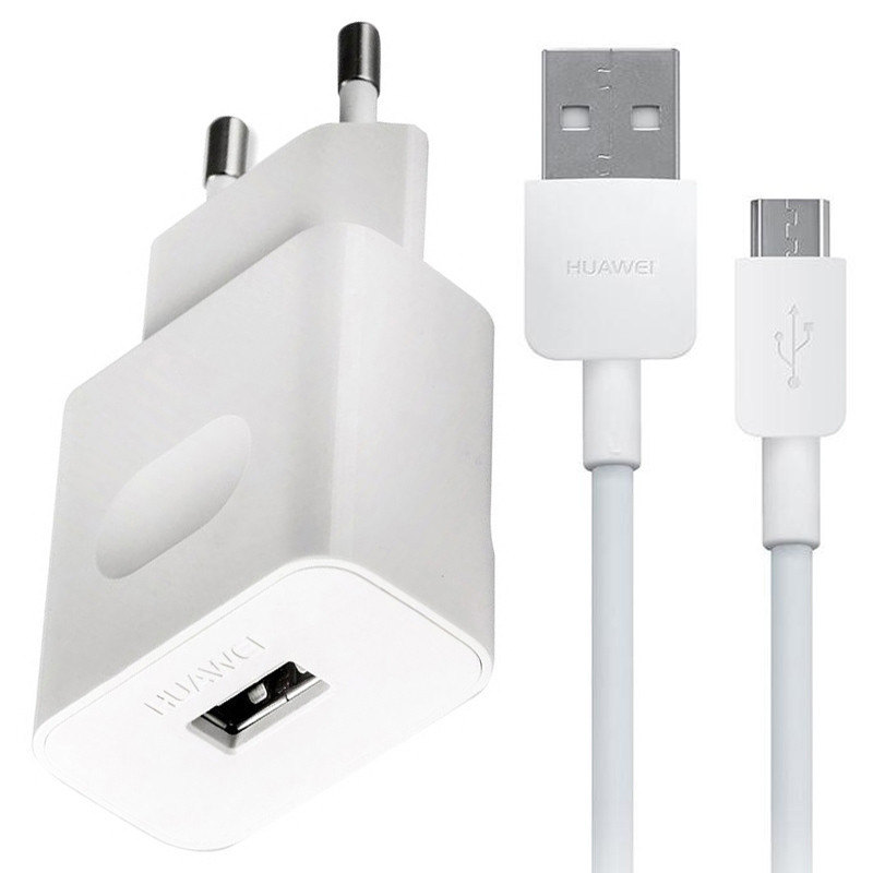 شارژر دیواری Huawei 2A + کابل میکرو یو اس بی شرینک