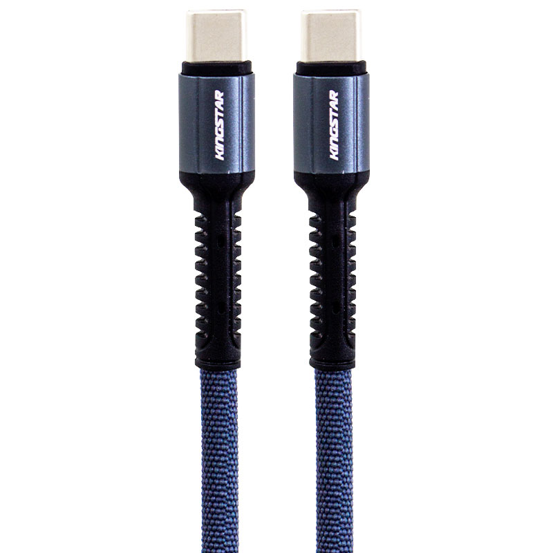 کابل تبدیل فست شارژ KingStar K39PD Type-C To Type-C 3A 1m