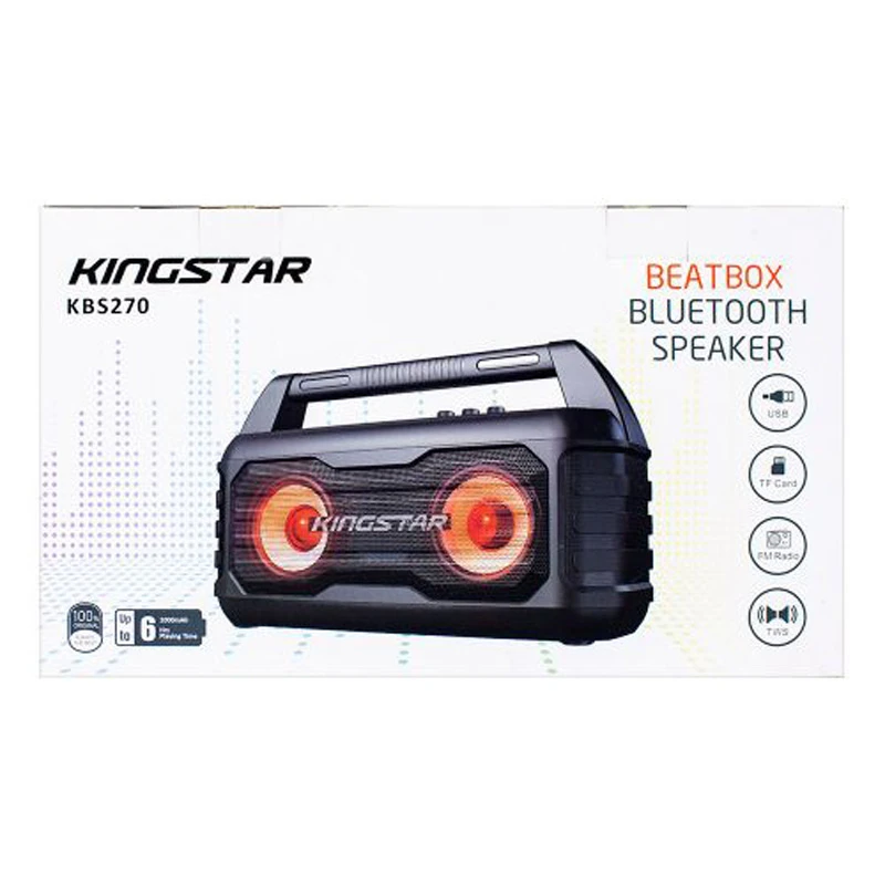 اسپیکر بلوتوثی رم و فلش خور KingStar KBS270