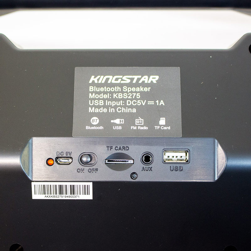 اسپیکر بلوتوثی رم و فلش خور KingStar KBS275