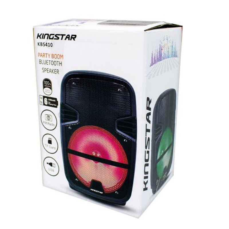 اسپیکر چمدانی رم و فلش خور KingStar KBS410