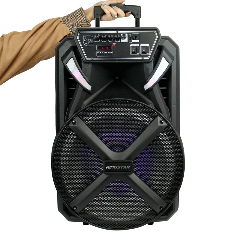 اسپیکر چمدانی بلوتوثی رم و فلش خور KingStar KBS472