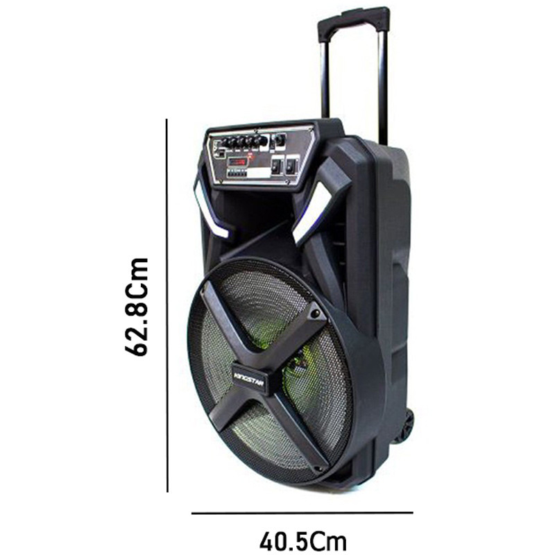 اسپیکر چمدانی بلوتوثی رم و فلش خور KingStar KBS472