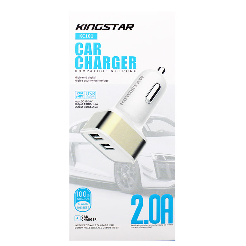 شارژر فندکی KingStar KC101 2A