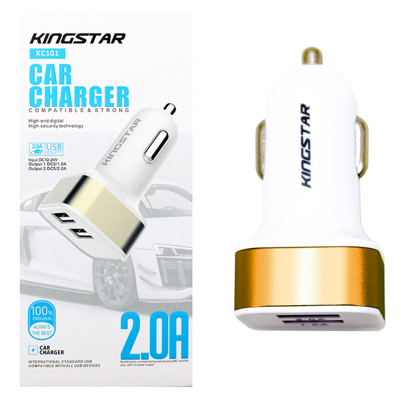 شارژر فندکی KingStar KC101 2A